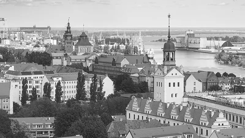 Stettin aus der Luft